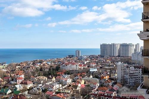 Видовая Квартира В Аркадии С Балконом Odessza Kültér fotó